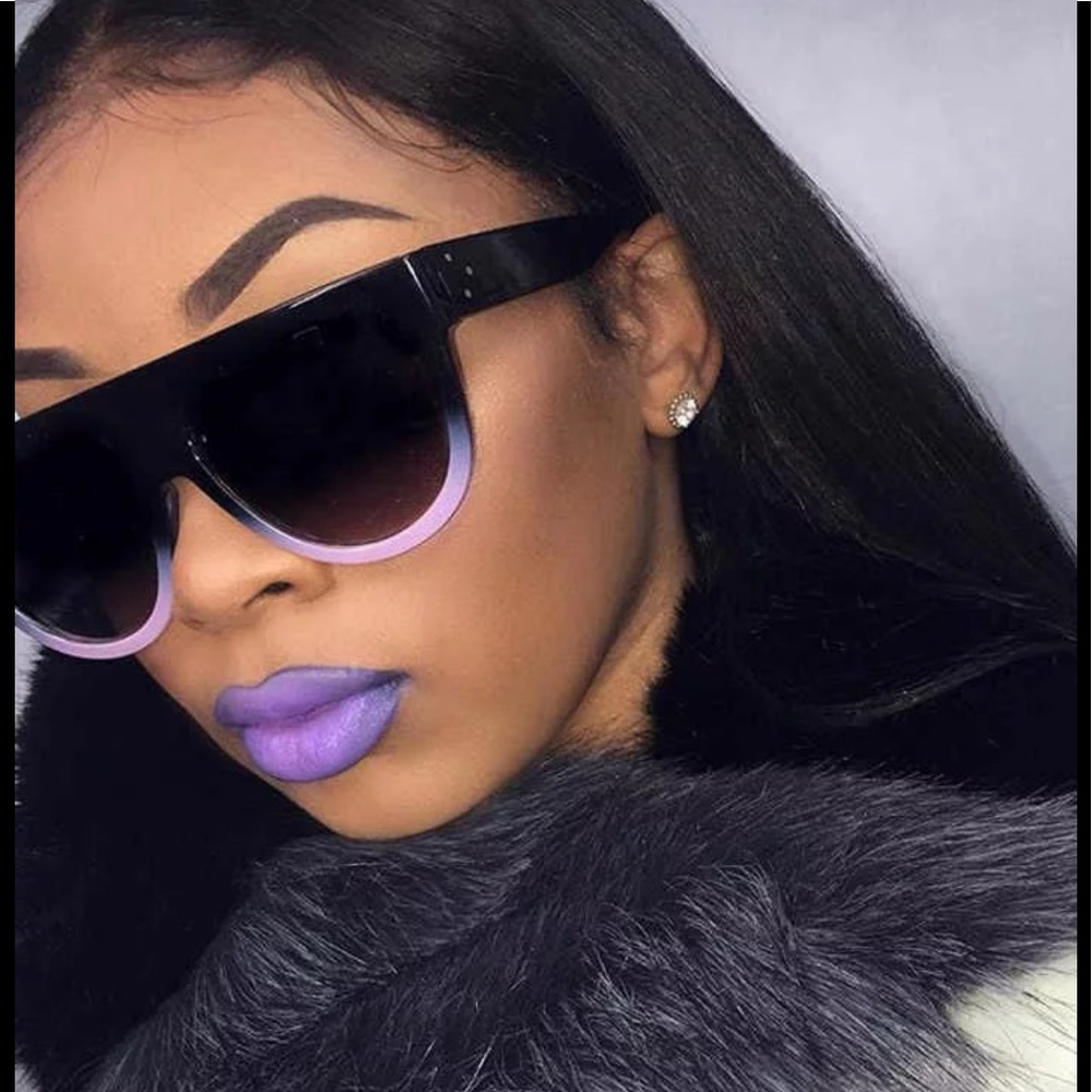 Flat top sunglasses